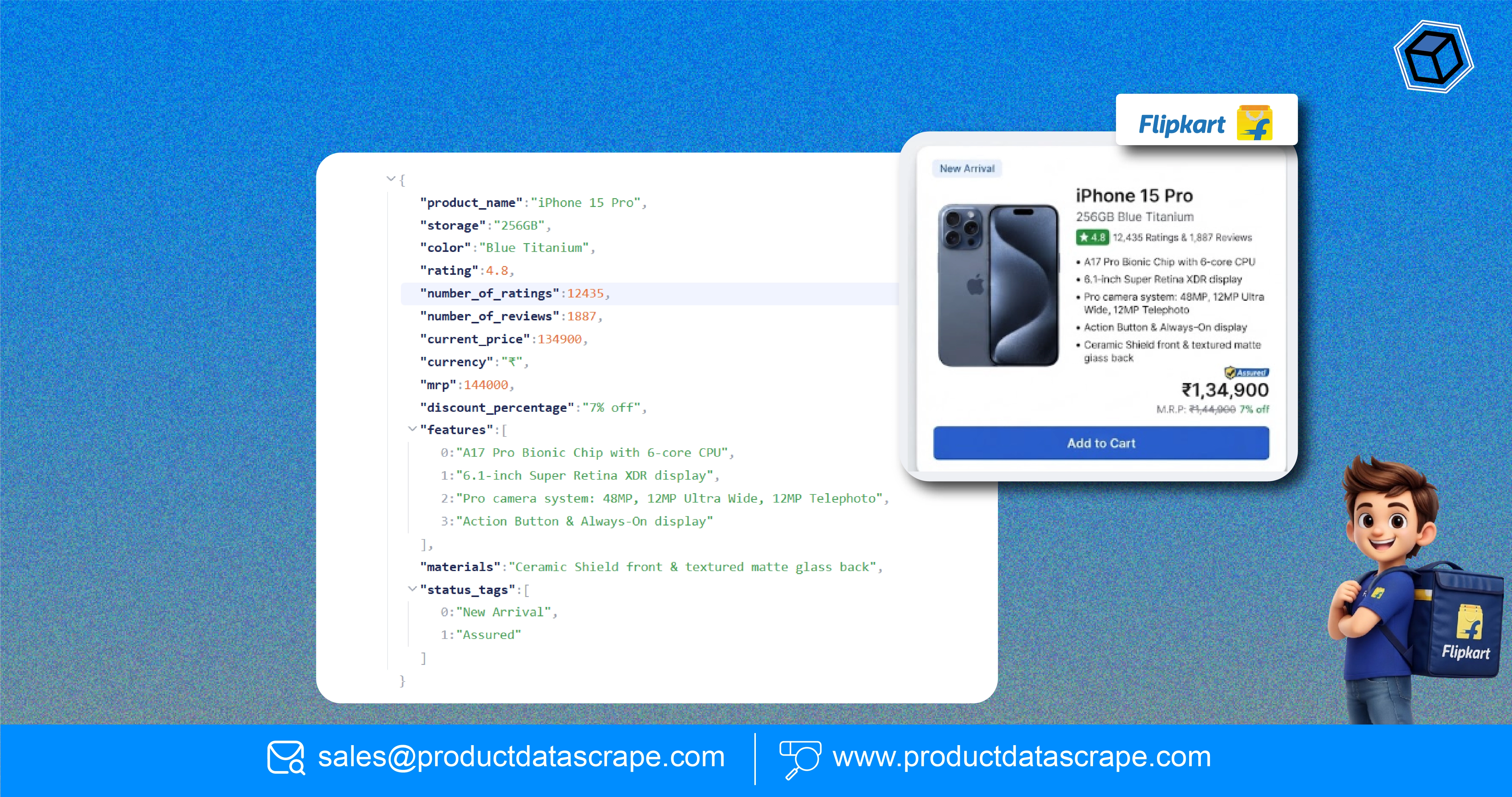 Building a Flipkart Product Data API: Fields, Schema, and JSON Structure Explained